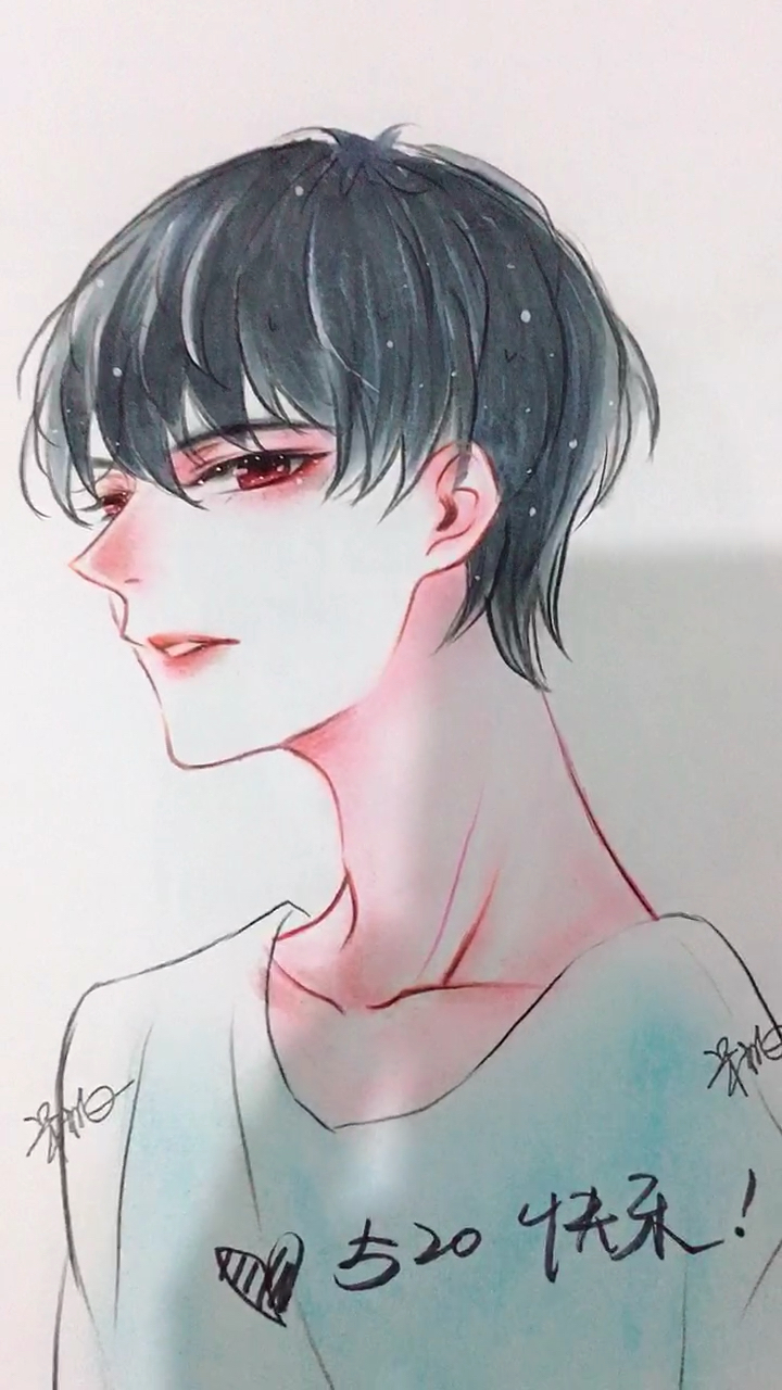 手绘#帅哥