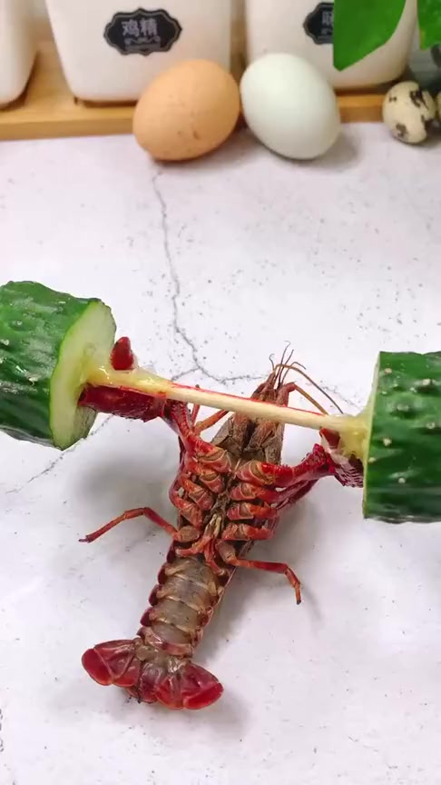 搞笑段子#对于一些200斤的朋友,龙虾都开始减肥了,你顿顿吃糠为什么