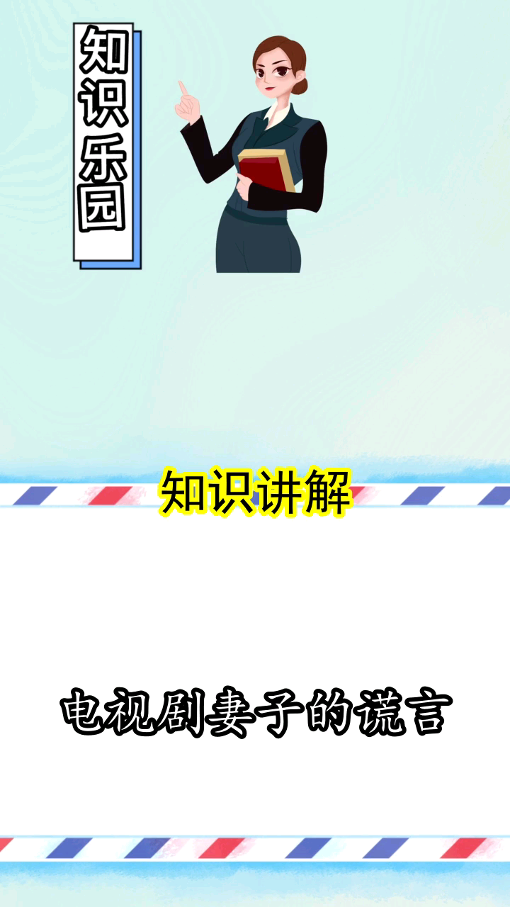 电视剧妻子的谎言你了解了吗