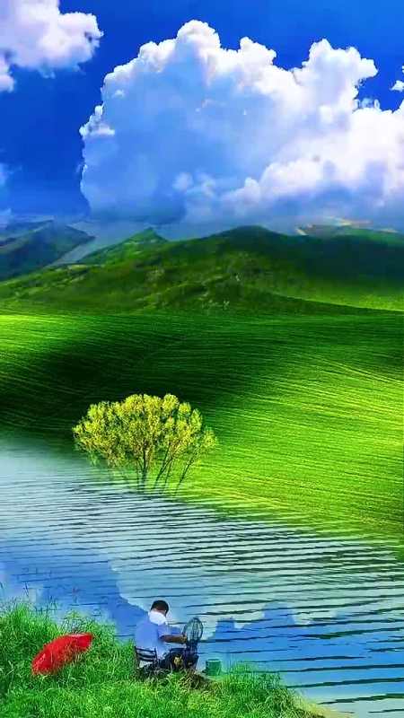 草原悠悠天地间,心旷神怡乐无边