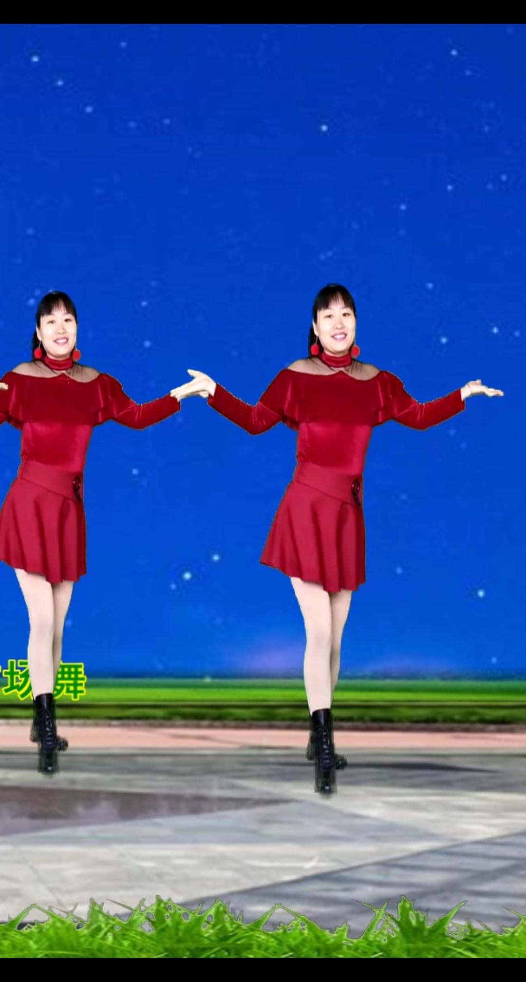 广场舞#《百花香》32步