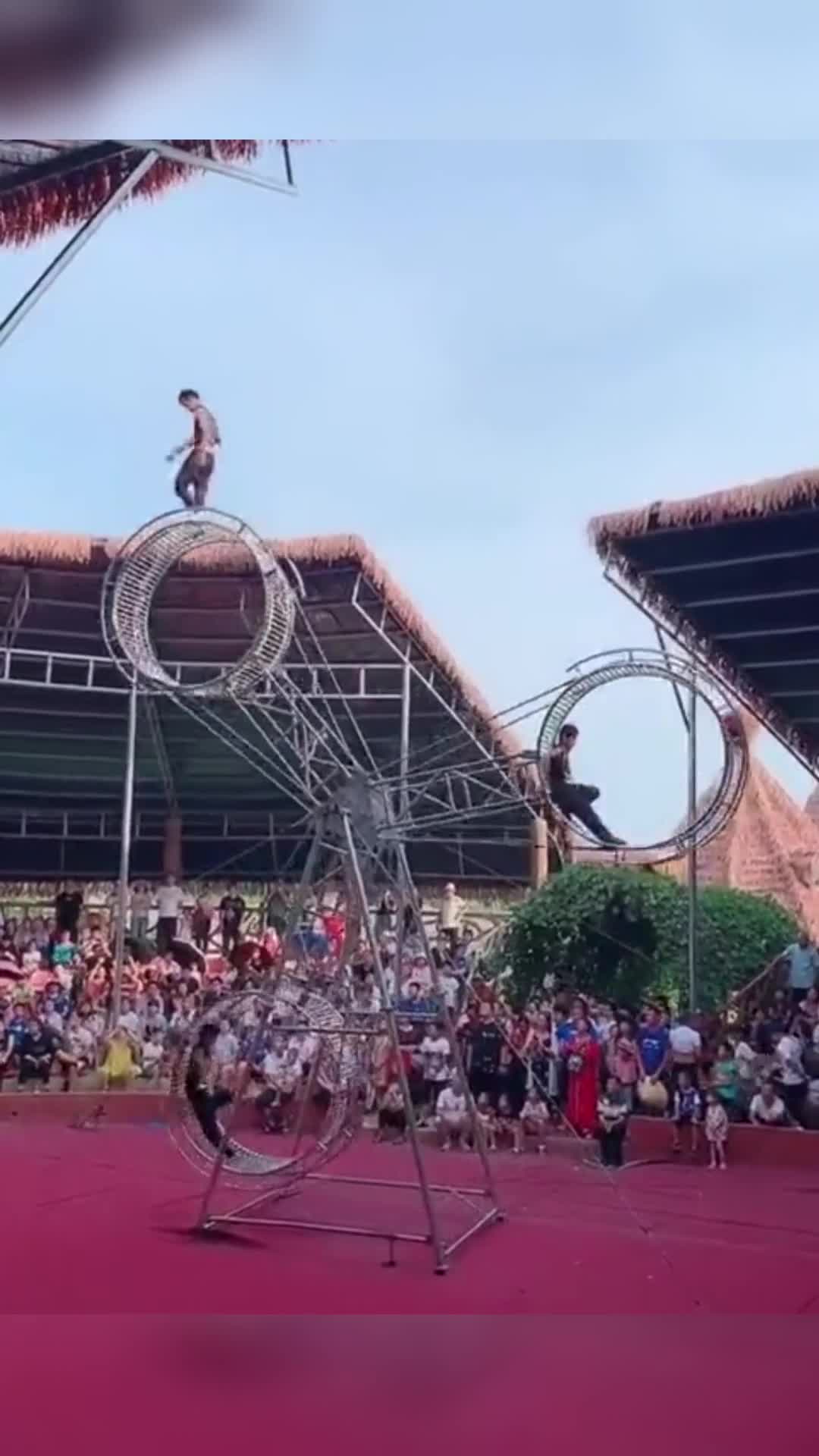 我要上热门#玩杂技的都是厉害人