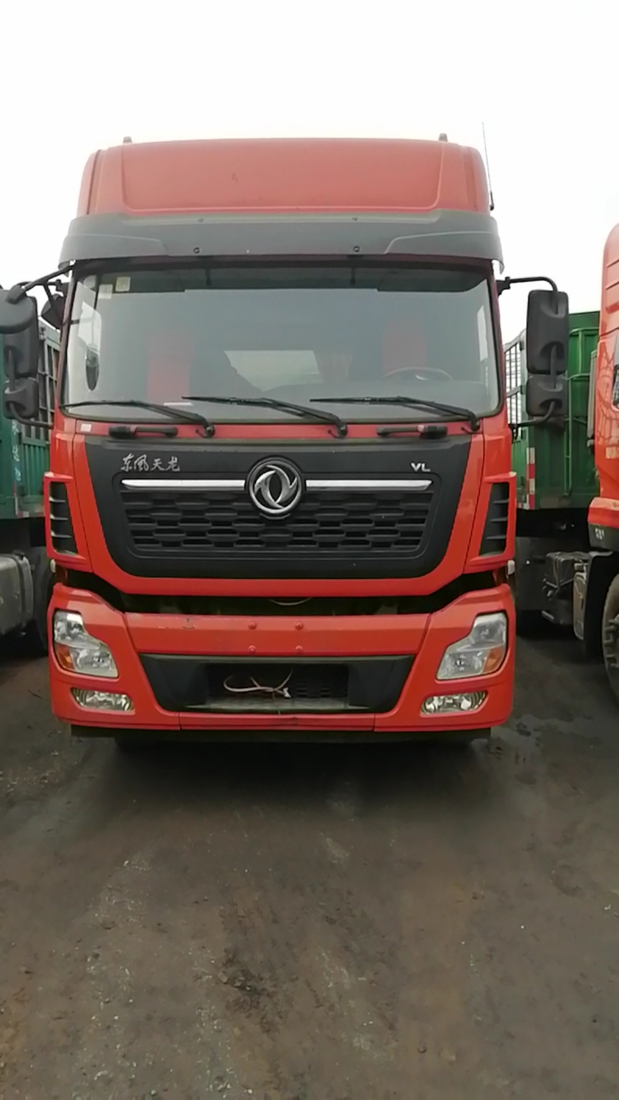 三台东风天龙vl400马力!