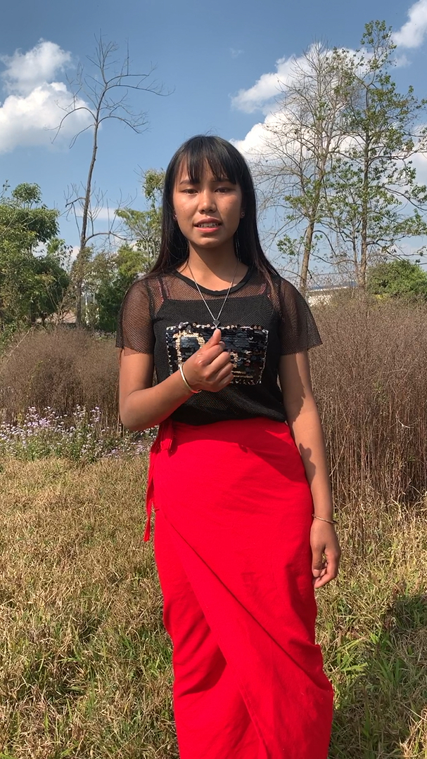 缅甸单身女人微信图片