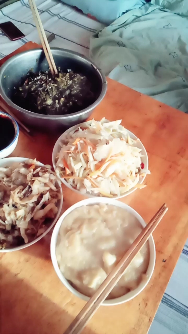 吃散饭喽～下雪天最适合散饭