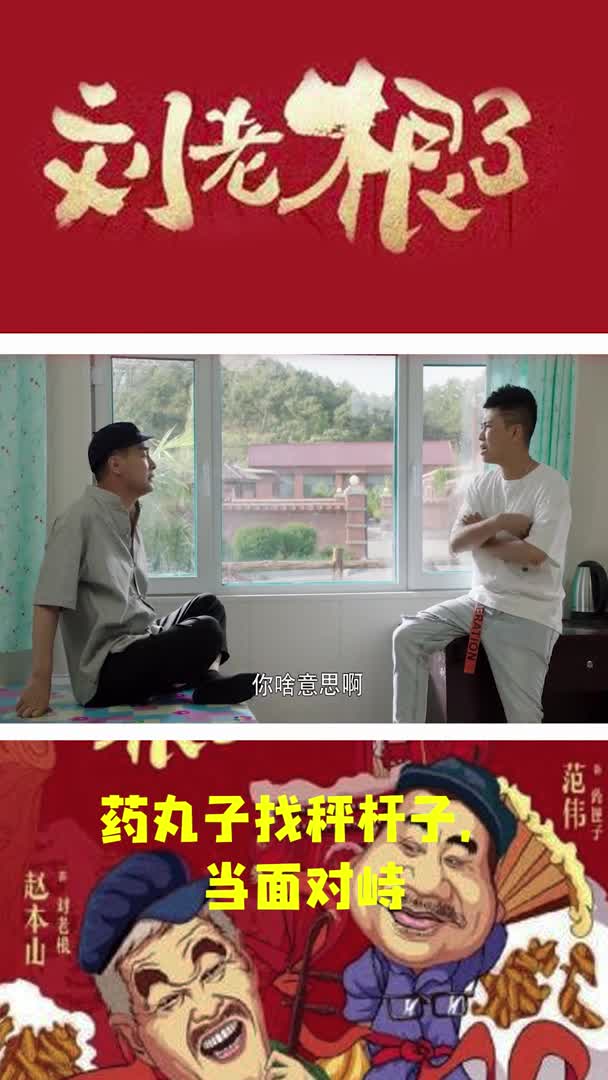 刘老根3药丸子找秤杆子当面对峙