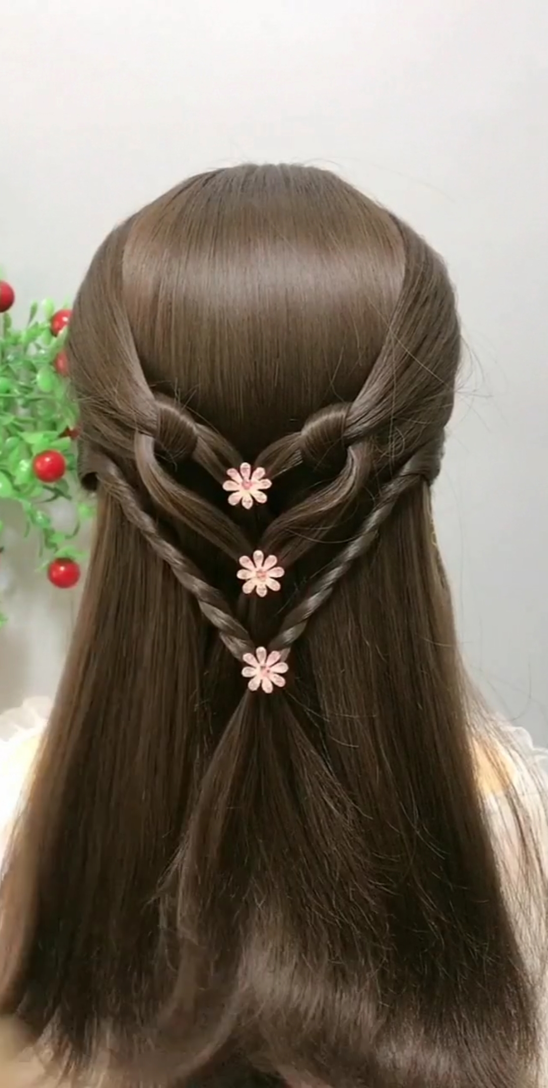 快要憋疯的你#一款不一样的爱心编发分享给大家