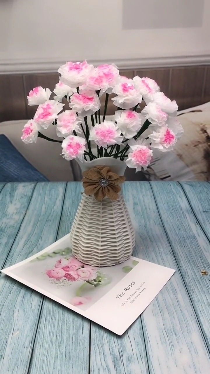 手工制作#卫生纸秒变满天星,简直美爆了-全民小视频