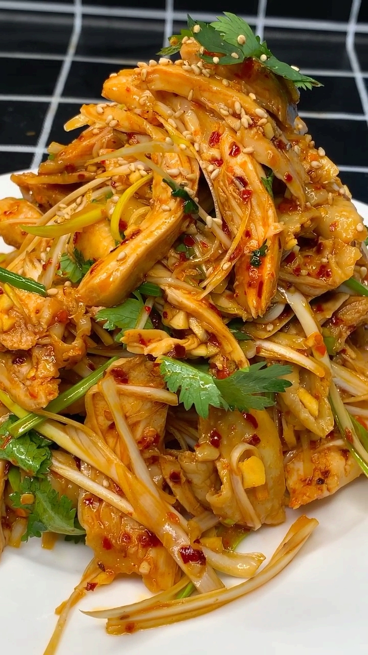 小米哥美食#家常凉拌鸡腿