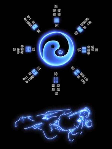 陈抟老祖传授先天图今称古太极图同近世盛传的阴阳鱼太极图有所区别故