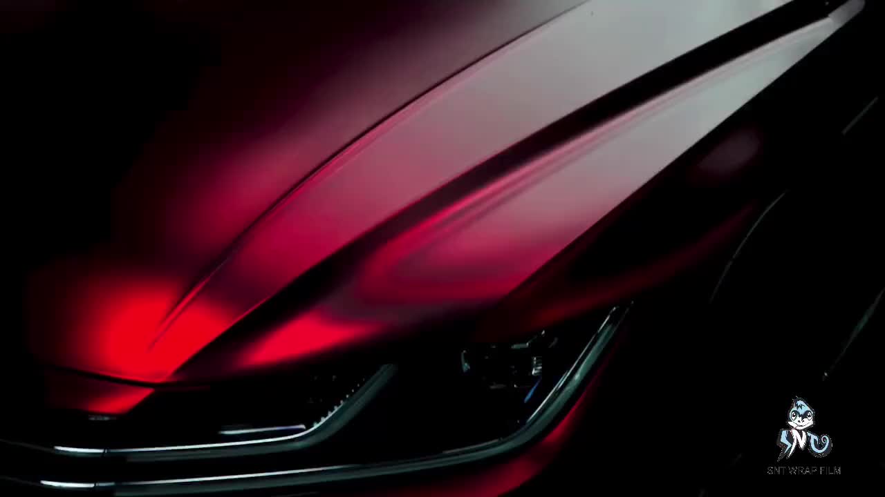 舒耐特改色膜罗曼尼红 ,暗红色系的yyds