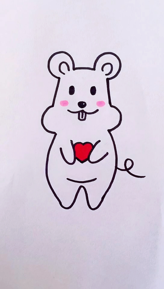 1号画老鼠.2020鼠你有钱