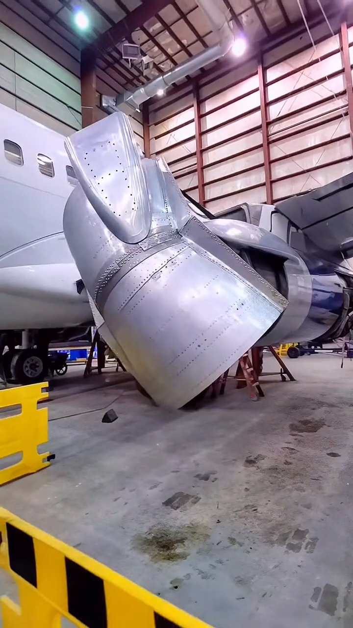 蛤式反推力装置