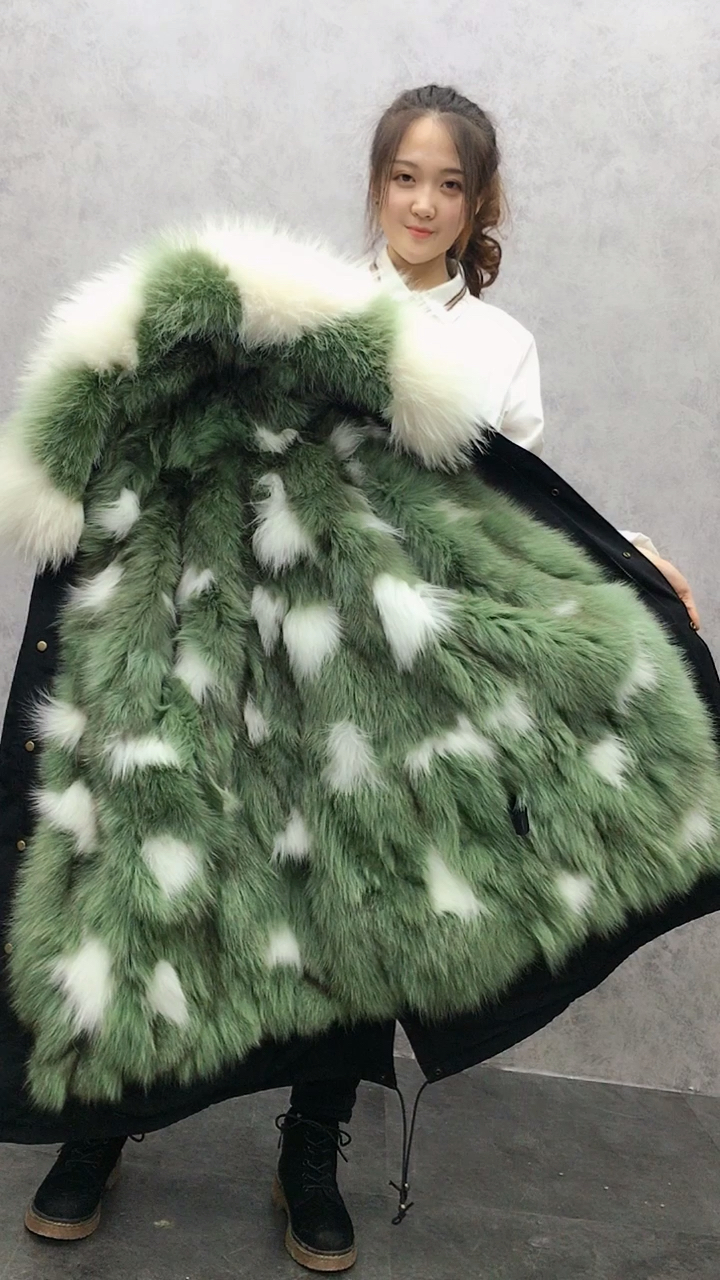 进口狐狸毛内胆