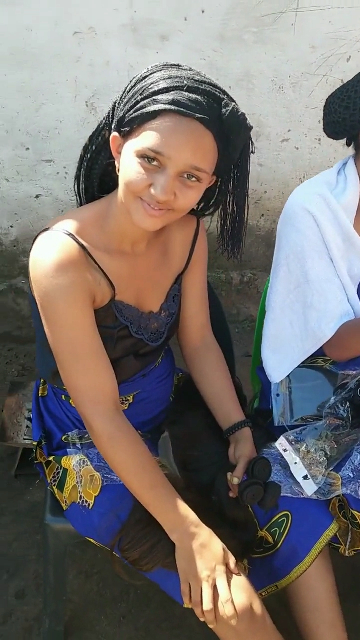 非洲混血儿美女就是漂亮,全网最漂亮.