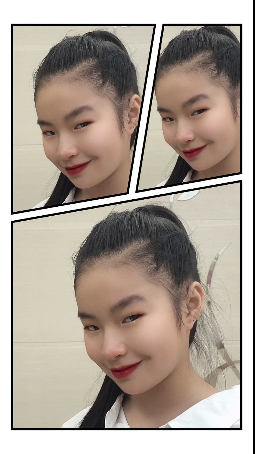 单挑眉#听说会单挑眉的女生很酷?等你来挑战