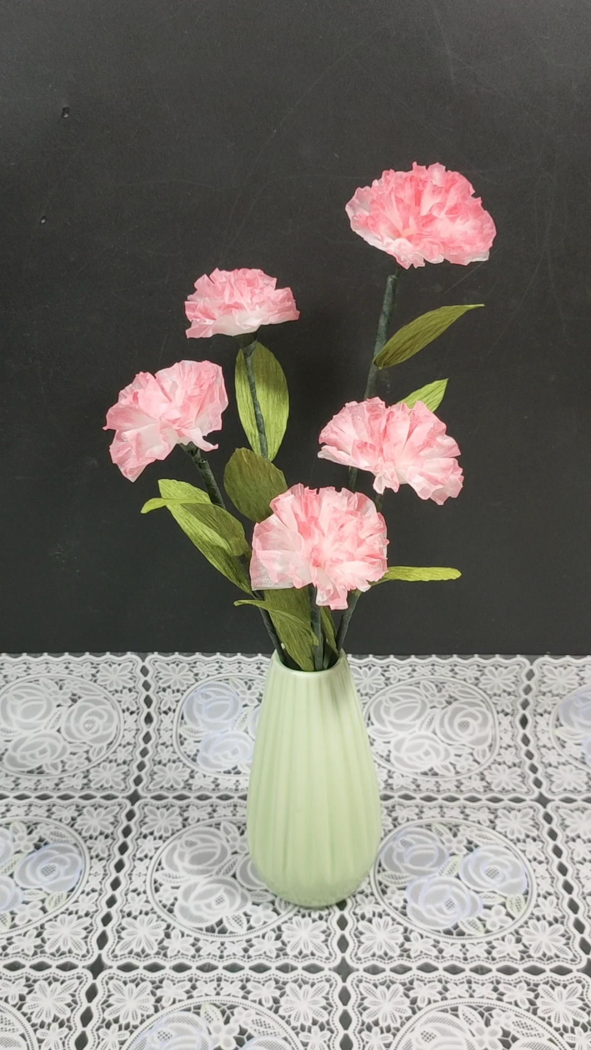 废物利用变废为宝,纸巾花