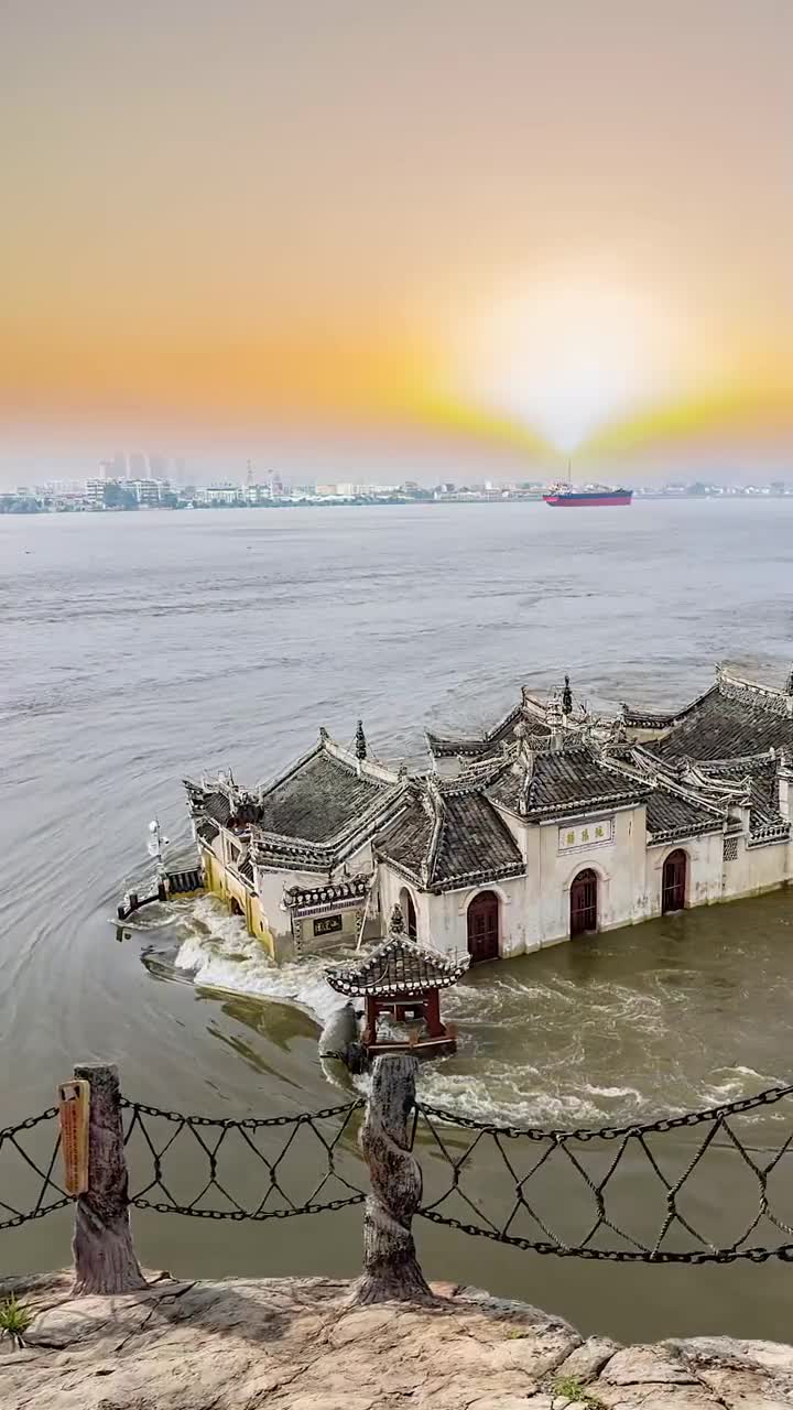 被称为"阁坚强"的鄂州观音阁,700年屡经洪水屹立不倒