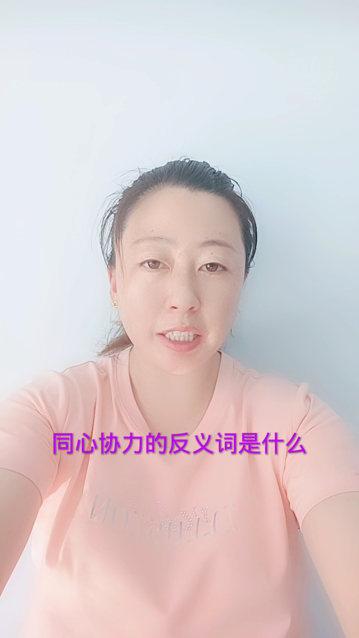 同心协力的反义词是什么呢?