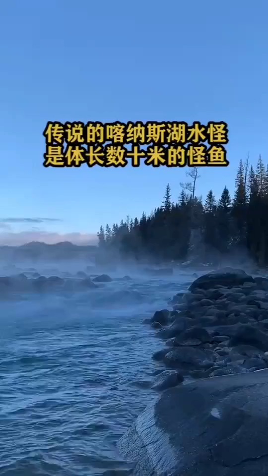 喀纳斯湖水怪报道图片