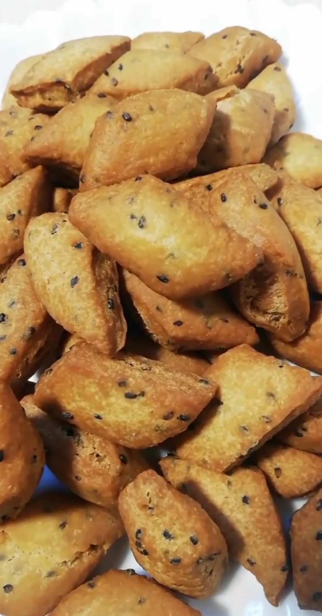 自制美食#酥脆炸面果做法