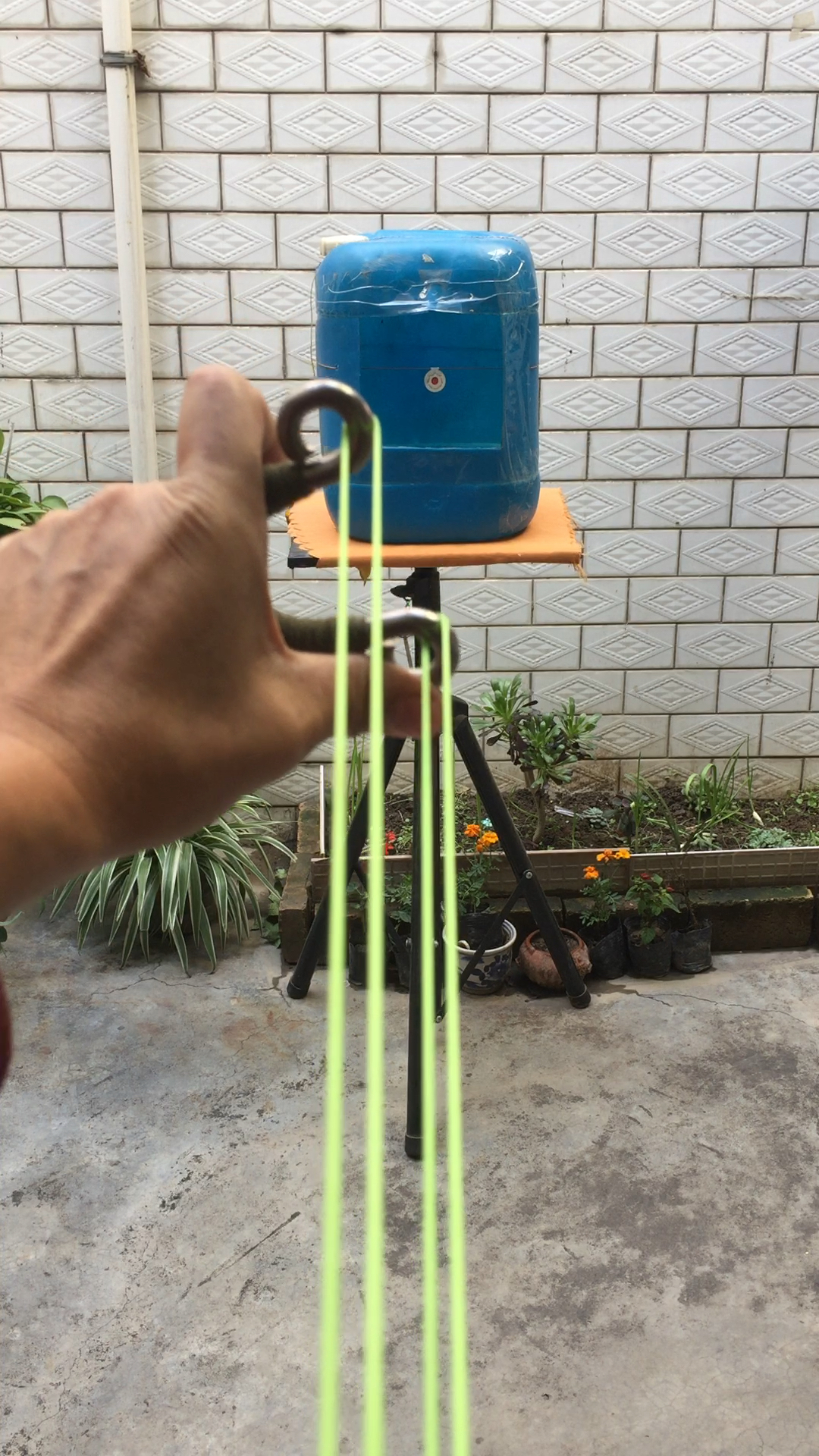 传统弓小夹角打法