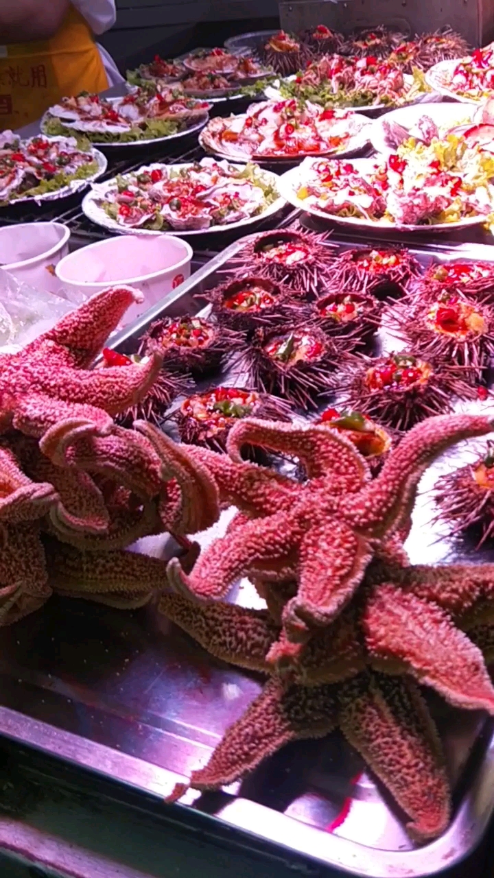 海星,海胆都是美食!