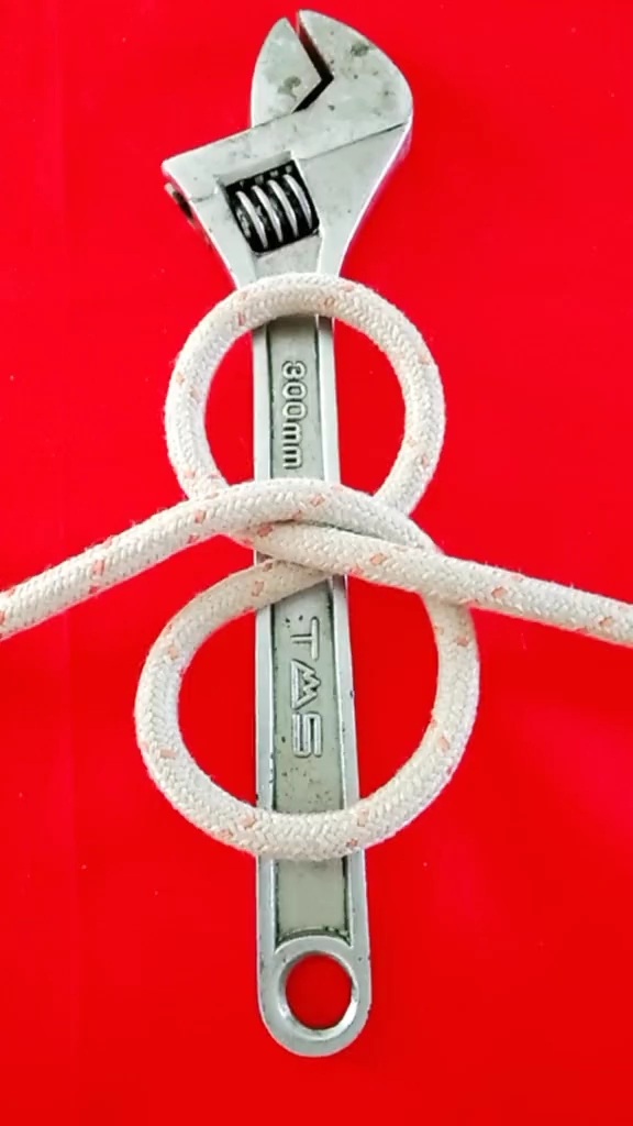 农村捆绑之王,八字锁紧结