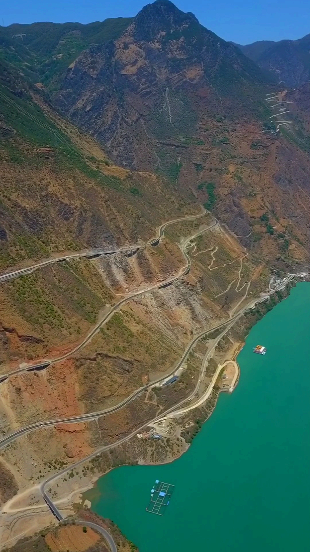 云南丽宁公路,真正的山路十八弯,中国最牛最美最险公路