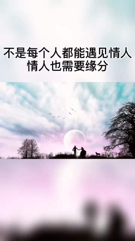 若无相欠,怎会相见,好好珍惜,才算真的不负此生遇见