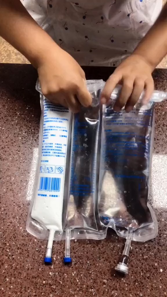 脂肪乳 氨基酸 葡萄糖三合一. 希望每个人都用不上-度小视