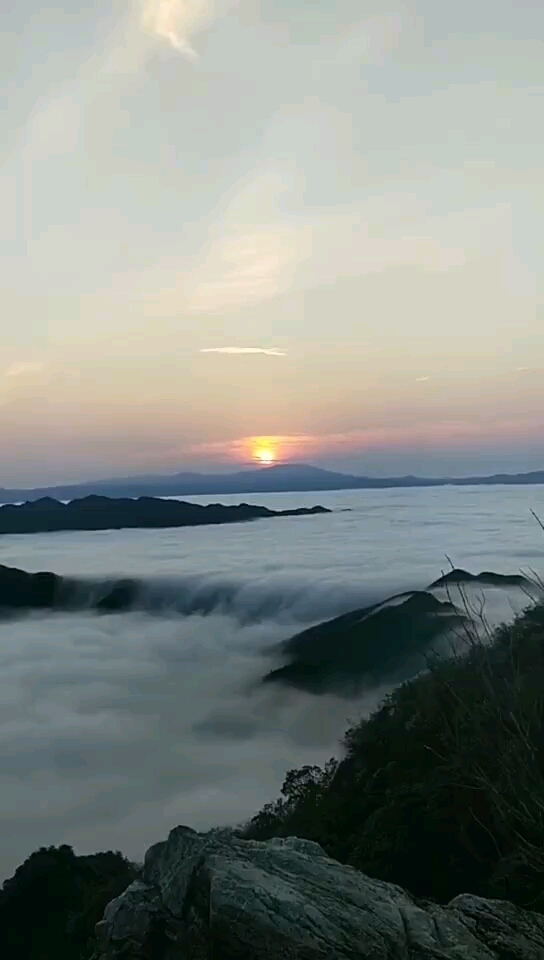 回龙山的云海真漂亮!