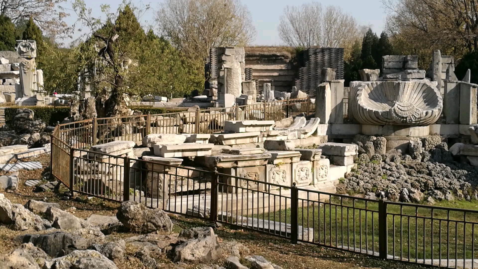 圆明园---海晏堂遗址