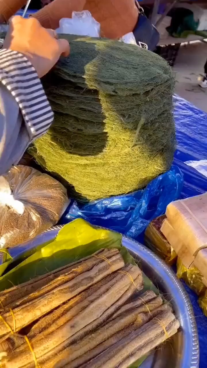 美食记#看云南人是如何吃青苔的