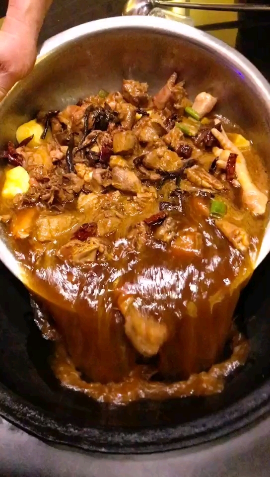 鸡炖排骨一锅出