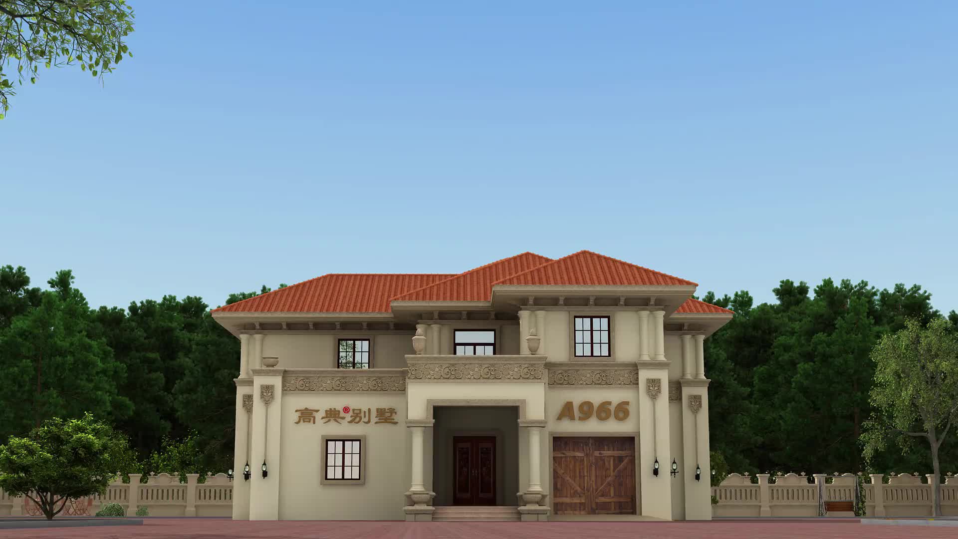 利用人字形屋顶装饰,简约中又个性十足