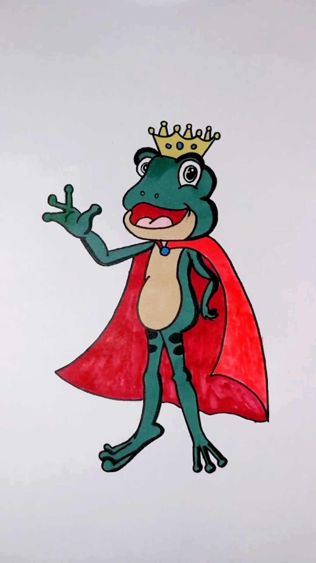 画青蛙王子