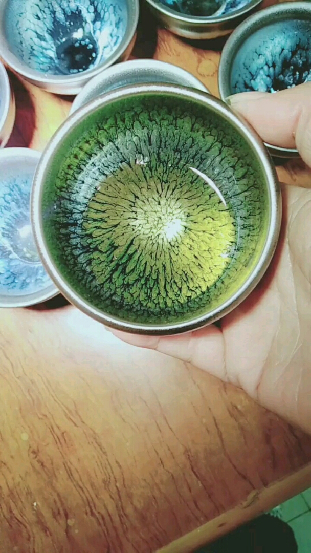 最爱之城#传统工艺建盏百花争艳