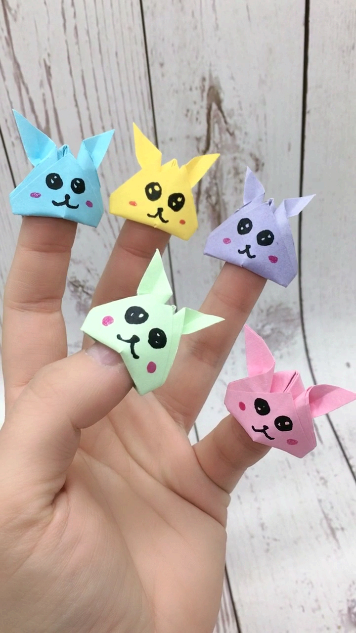 小兔子指套玩具