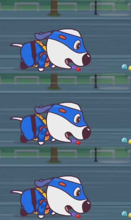 汤姆猫英雄小队 超越极限一起冲 炫酷向前冲冲冲 汉克狗-全民小视频