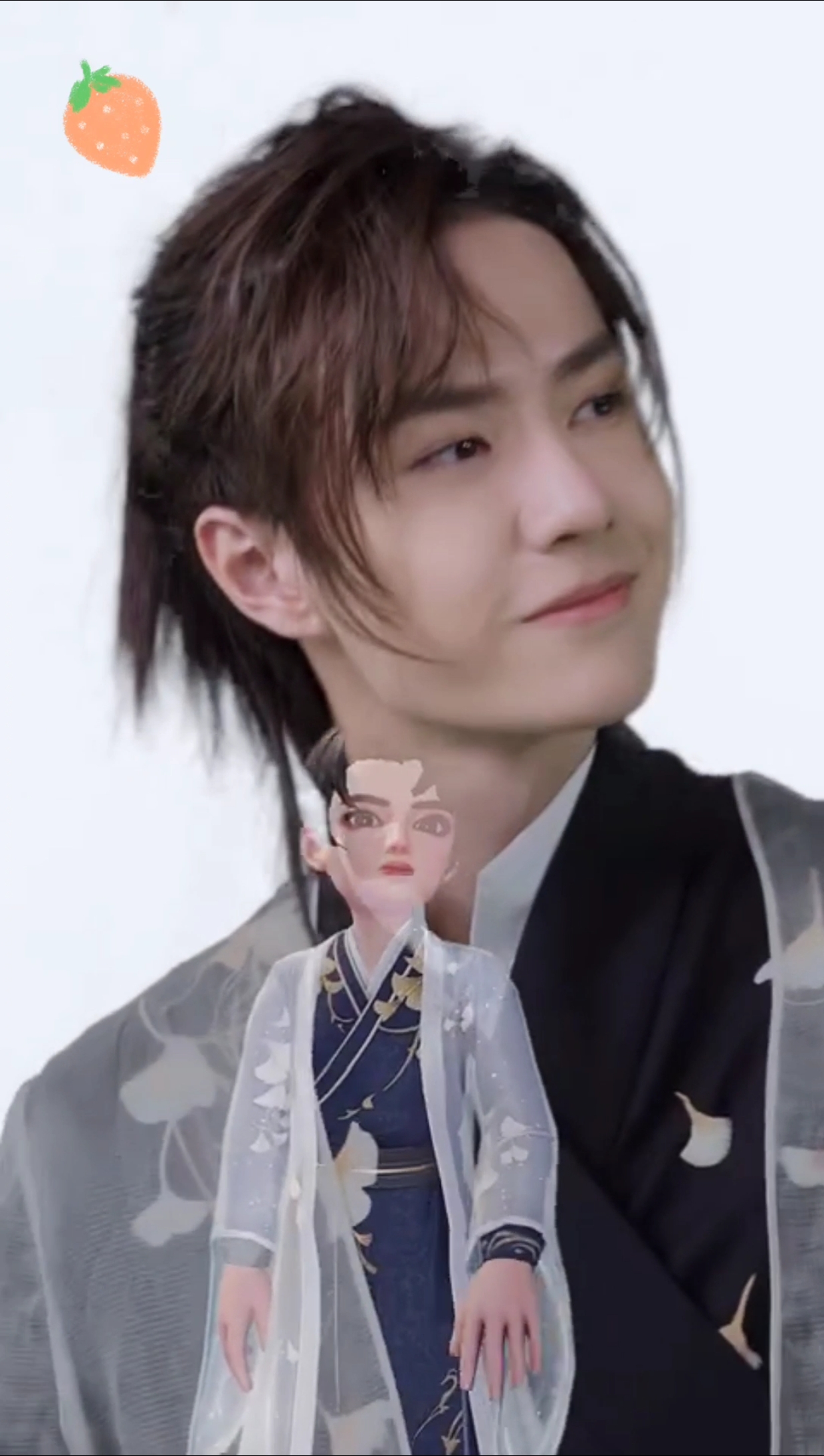 王一博#网易梦幻西游三维板的逍遥生扇子舞,一博也有参与舞蹈的蹲作