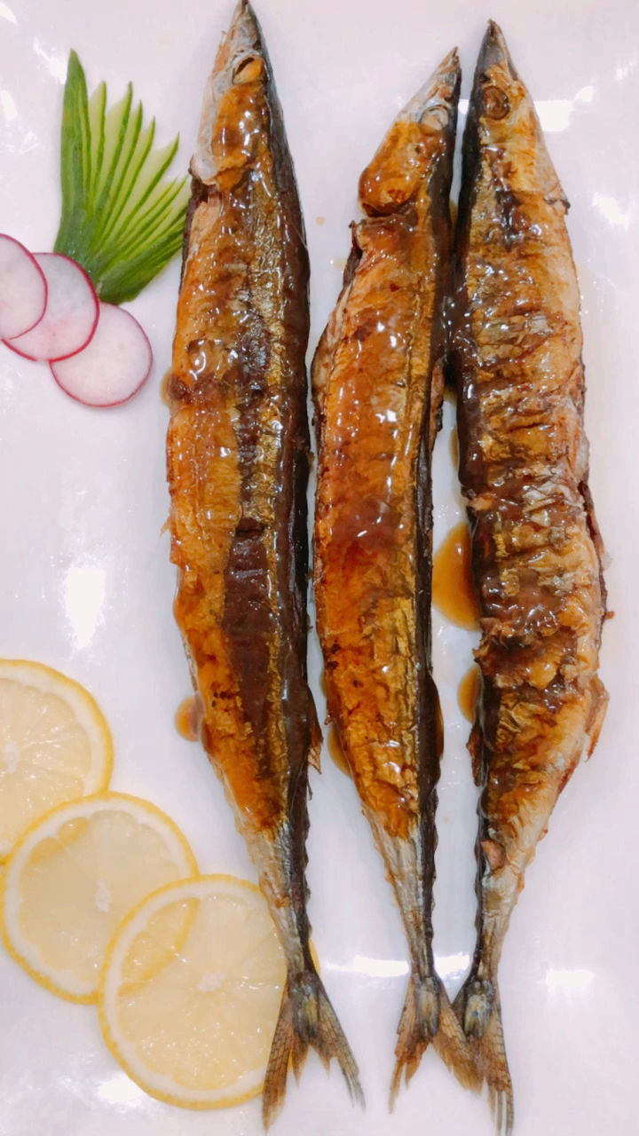 照烧秋刀鱼