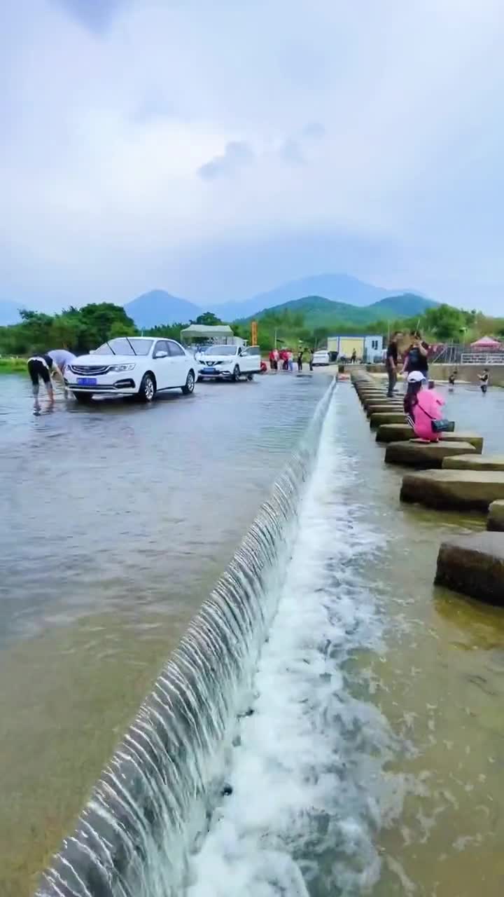 广东版"318",海丰洋公坝,听到这个音乐,好期待夏天的到来,带你踏足水
