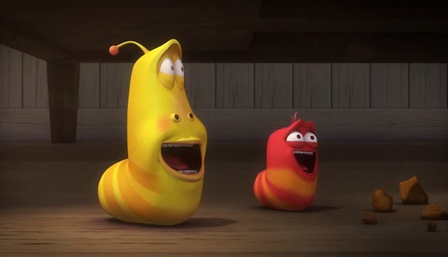 动画#小白小黄好羡慕屎壳郎,有手有脚真好!