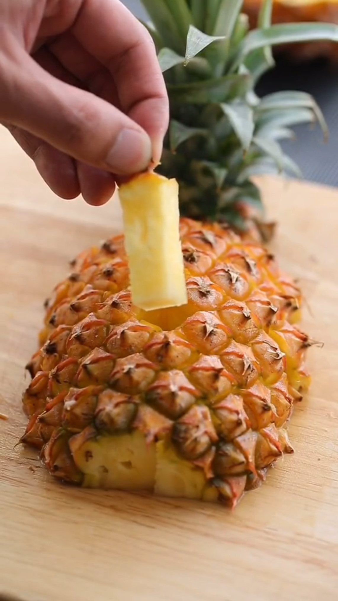 生活小妙招#凤梨的正确切开当时,你会了吗@猫豆记