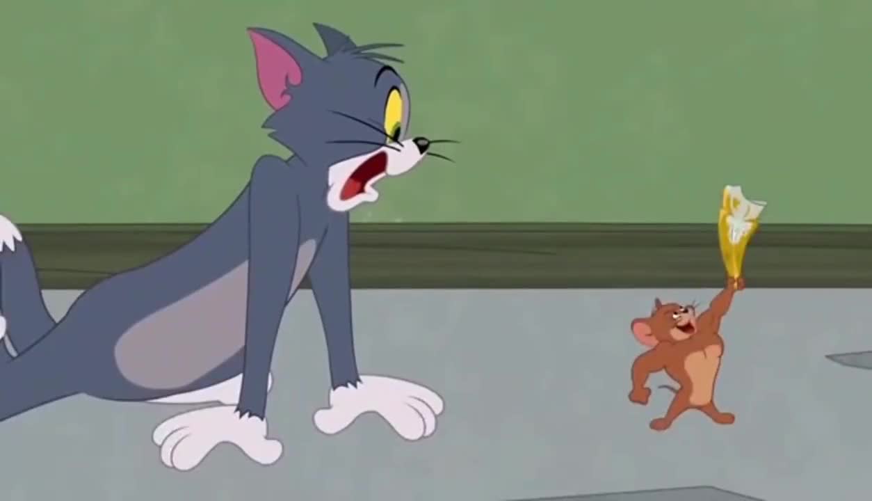 汤姆是个大暖男#欺负我够了吗杰瑞?