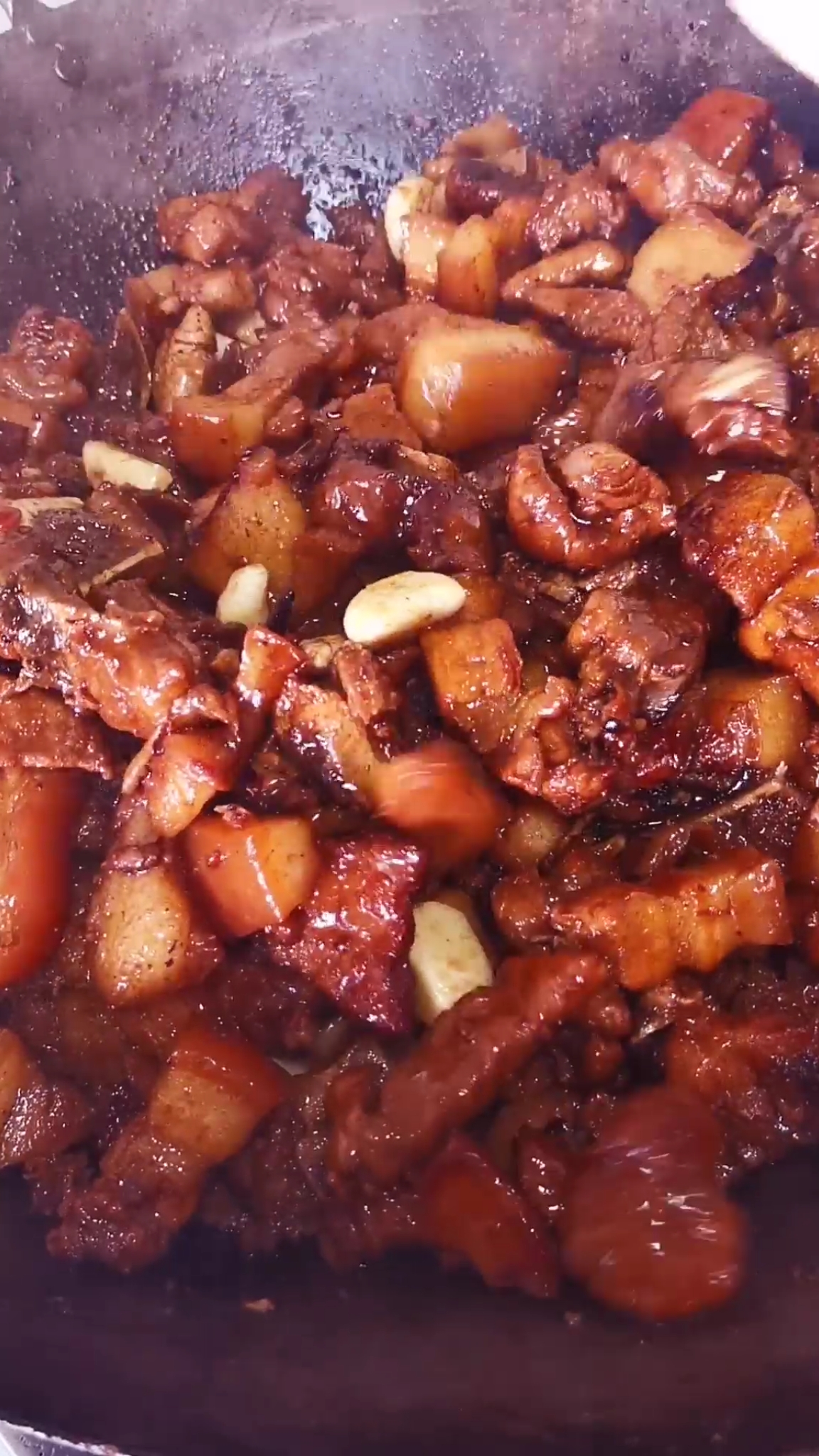 美食#大锅红烧肉才是真的好吃