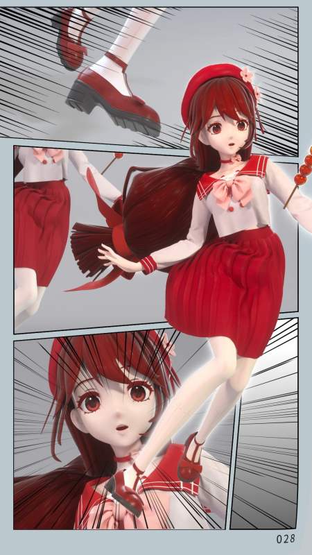 迷你世界花小楼#糟糕,我的糖葫芦要摔掉啦!