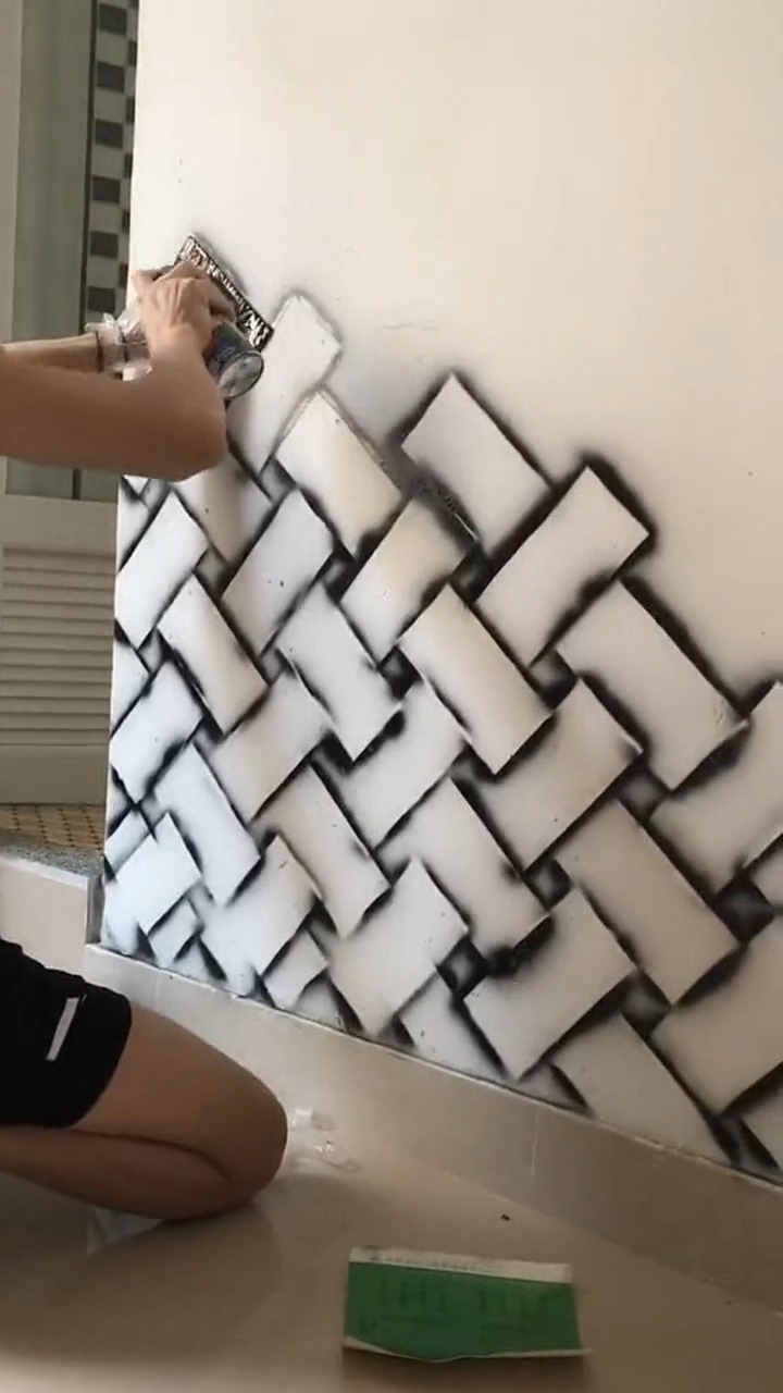 娱乐#老公自制的影视墙,这样的神走位操作,不干装修都屈才了!