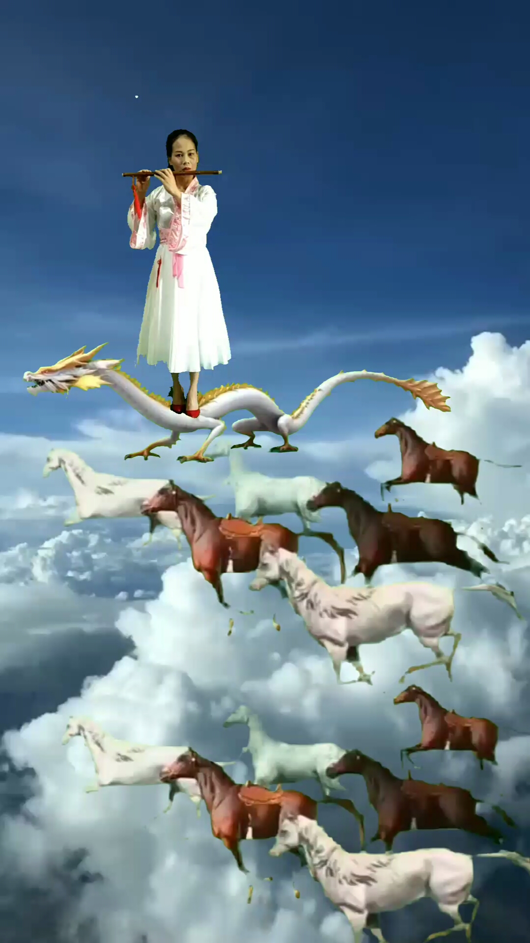 五毛特效#骏马奔驰保边疆